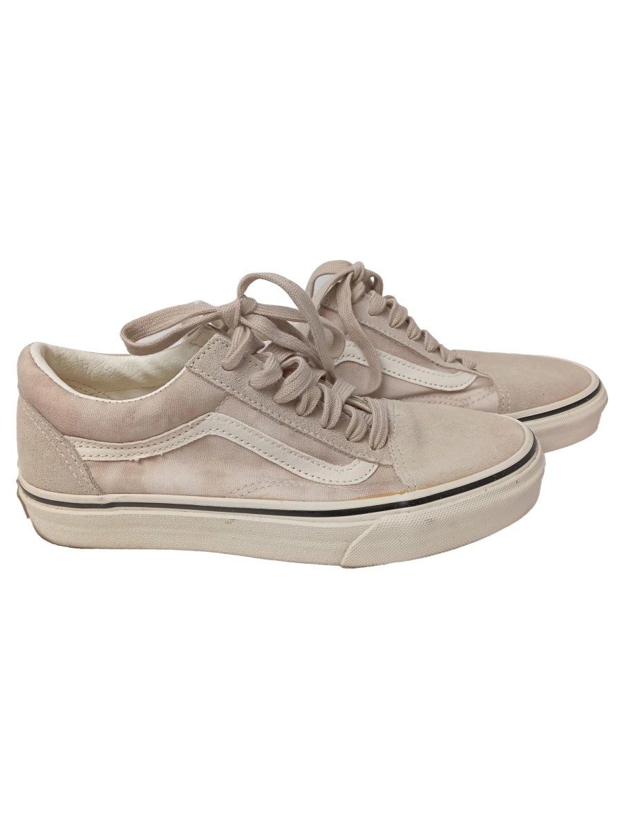 Wildleder Sneaker Vans Old Skool Wildleder Beige VANS Sneaker Low