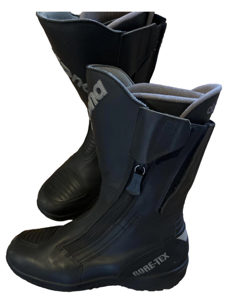 DAYTONA Motorradstiefel Herren 43 Schwarz ROAD STAR GTX Leder