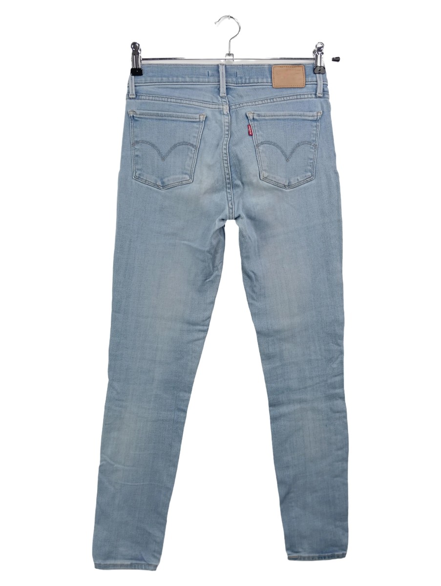 Levi's 710 SUPER SKINNY FIT JEANS Blau - Kostenloser Versand | ! - Kleidung Röhrenjeans Kind 32,99
