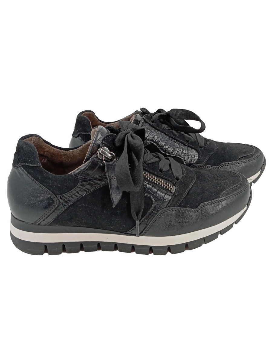Damen Sneaker Gabor Sneaker Gr 35 GABOR Sneaker Low Damen Schwarz