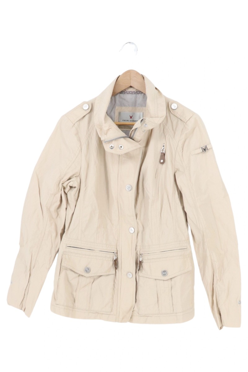 FUCHS SCHMITT Leichte Jacke Damen 38/M Beige Casual Elegant