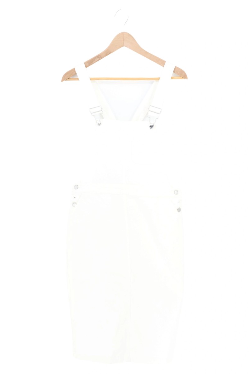 Sommerkleid Damen Weiß Maxi Baumwolle Gr. XS Elegant Freizeit - Bild 1