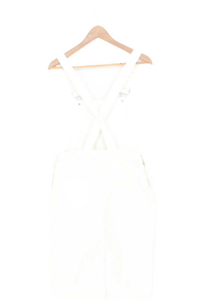Sommerkleid Damen Weiß Maxi Baumwolle Gr. XS Elegant Freizeit - Bild 2