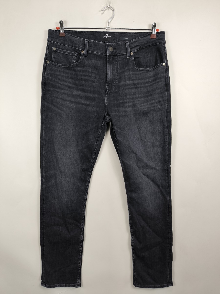 7 FOR ALL MANKIND Jeans Slim Fit Bild 6