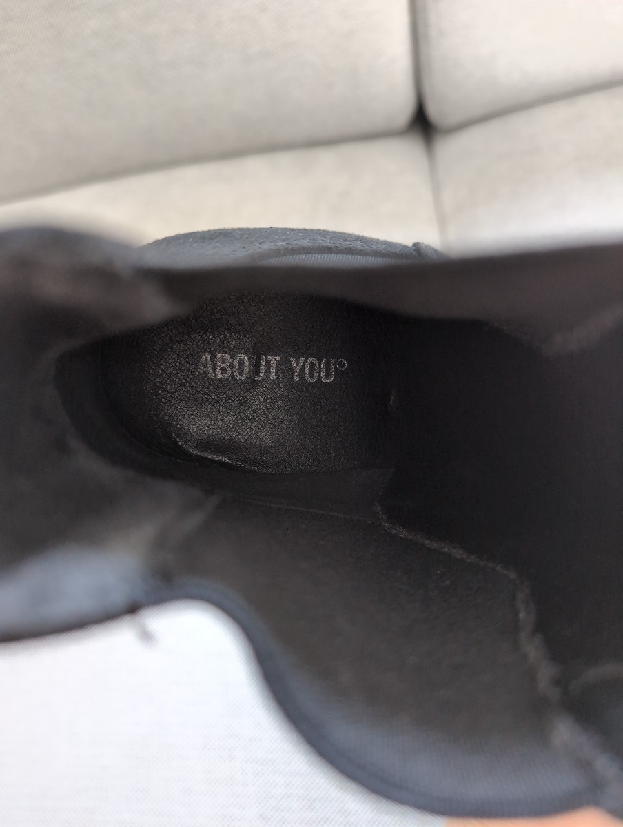 ABOUT YOU Damen Stiefeletten 41 Schwarz Chelsea Boots Casual