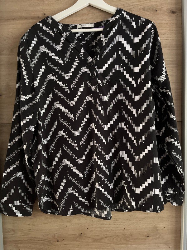 Pullover Mit Grafikmuster Für Damen In Schwarz Produktbild-Vorschau 13
