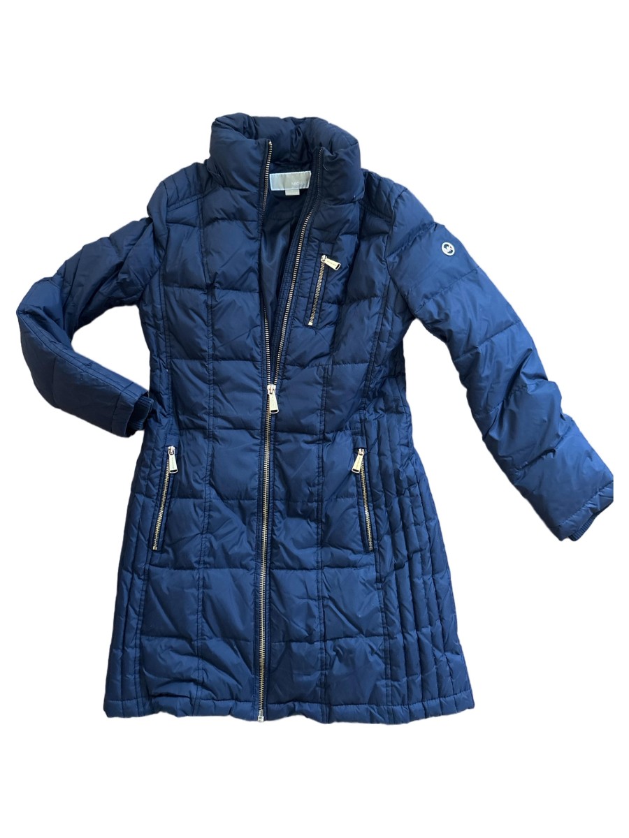 MICHAEL KORS Damen Steppjacke Blau 34/XS Casual Nylon