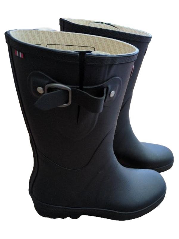VIKING Damen Gummistiefel 39 Schwarz Casual Regenstiefel
