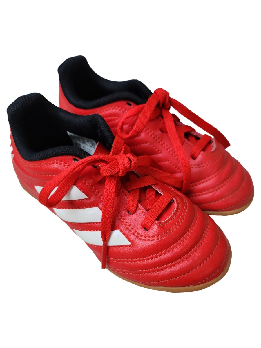ADIDAS Fußballschuhe Kinder 28 Rot Sportlich Hallenschuhe - Main Image