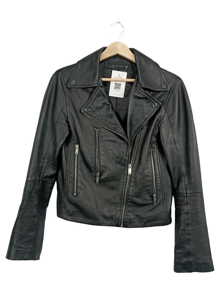 ZARA Lederjacke Bild 1