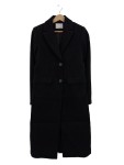 Vorschaubild 1 von H&M Klassischer Mantel Damen Schwarz Gr. 36 Locker A-Linie Polyester