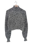 Vorschaubild 1 von H&M Cropped Pullover hellgrau Größe 34