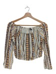 Vorschaubild 1 von H&M Cropped Shirts hellorange Größe 36