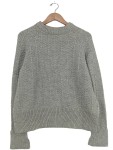 Vorschaubild 1 von H&M Häkelpullover hellgrau Größe 36