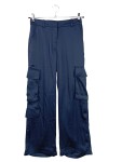 Vorschaubild 1 von H&M High-Waist Hosen blau Größe 36