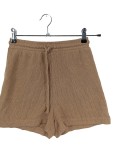 Vorschaubild 1 von H&M High-Waist-Shorts braun Größe 34