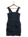 Vorschaubild 1 von H&M Jeanskleider schwarz Größe 38