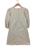 Vorschaubild 1 von H&M Kunstlederkleider wollweiß Größe 38