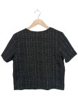 Vorschaubild 2 von H&M Kurzarm-Blusen hellgrau Größe 36