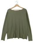 Vorschaubild 1 von H&M Langarm-Blusen khaki Größe 42