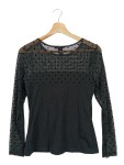 Vorschaubild 2 von H&M Langarm-Blusen schwarz Größe 36