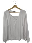 Vorschaubild 1 von H&M Langarm-Blusen weiß Größe 44