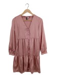 Vorschaubild 1 von H&M Langarmkleider pink Größe 34
