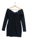 Vorschaubild 1 von H&M Langarmkleider schwarz Größe 36