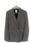 Vorschaubild 1 von H&M Long-Blazer hellgrau Größe 40