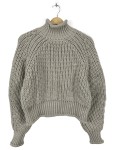Vorschaubild 2 von H&M Rollkragenpullover wollweiß Größe 34