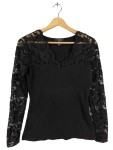 Vorschaubild 1 von H&M Schlupf-Blusen schwarz Größe 36