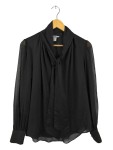 Vorschaubild 1 von H&M Schlupf-Blusen schwarz Größe 36