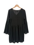 Vorschaubild 2 von H&M Sommerkleider schwarz Größe 42