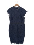 Vorschaubild 1 von H&M Spitzenkleider blau Größe 40