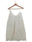 Vorschaubild 1 von H&M Spitzenkleider wollweiß Größe 40