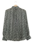 Vorschaubild 2 von H&M Stehkragenblusen schwarz Größe 34
