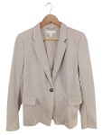 Vorschaubild 1 von H&M Strickblazer wollweiß Größe 38