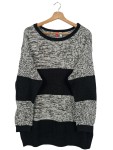 Vorschaubild 1 von H&M Strickpullover schwarz Größe 38