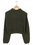Vorschaubild 2 von H&M Strickpullover khaki Größe 36