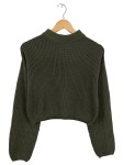 Vorschaubild 1 von H&M Strickpullover khaki Größe 36