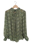 Vorschaubild 2 von H&M Transparenz-Blusen grün Größe 38
