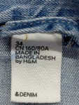 Vorschaubild 3 von H&M Jeansjacken blau Größe 34