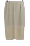 Vorschaubild 1 von Gerry Weber Maxirock Gr. 44 hellgrau High Waist