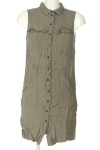Vorschaubild 1 von H&M Blusenkleider khaki Größe 38