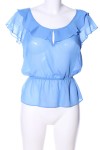 Vorschaubild 1 von H&M Blusentops blau Größe 36