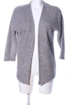 Vorschaubild 1 von H&M Strickjacke hellgrau meliert lockere Passform Gr. 36