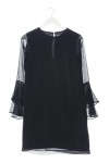 Vorschaubild 1 von H&M Chiffonkleider schwarz Größe 36
