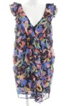 Vorschaubild 1 von H&M Chiffonkleider schwarz Größe 36