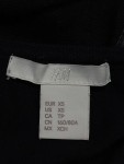 Vorschaubild 3 von H&M Feinstrickpullover Gr. 34 schwarz V-Ausschnitt