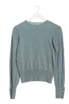 Vorschaubild 1 von H&M Feinstrickpullover blassblau Größe 34